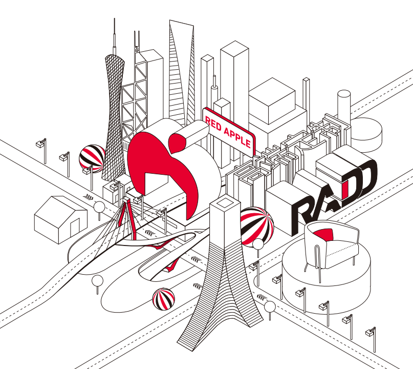 【企业新闻】红苹果登陆广州建博会，RADD高定新品引关注(图15)
