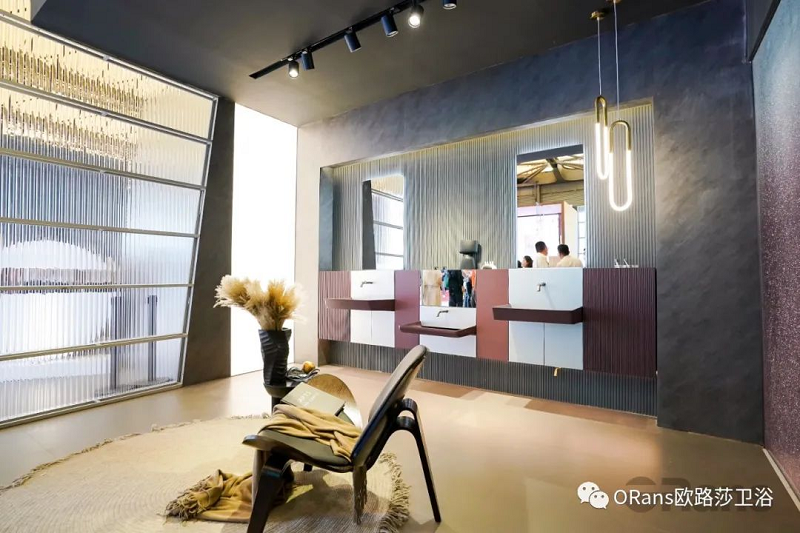 欧路莎“无人星球”隆重亮相上海厨卫展