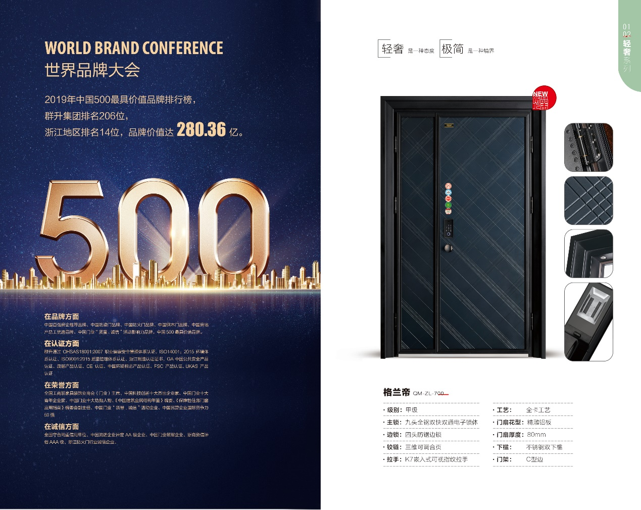 什么叫钻石级标准的定制门？(图1)